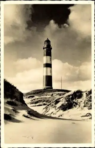 Ak Insel Amrum in Nordfriesland, Leuchtturm