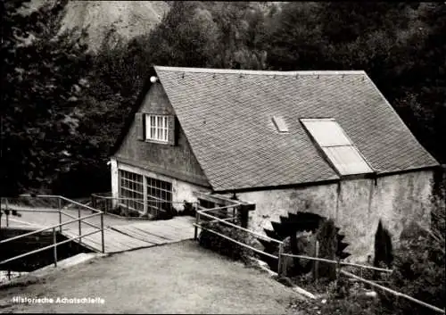Ak Historische Achatschleife, Mühle