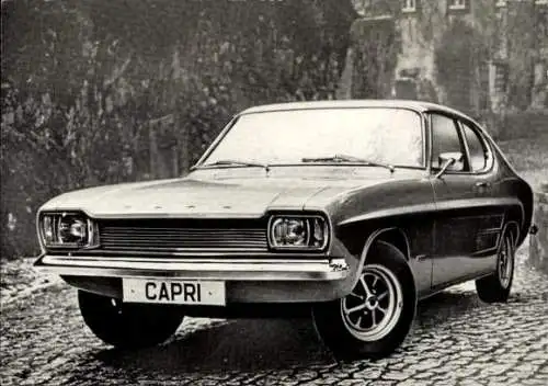 Ak Ford Capri, fährt sich wie ein Sportwagen, geräumig wie Familienlimousine