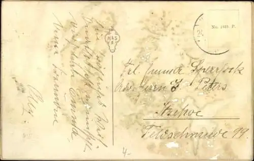 Ak Transport französischer Kriegsgefangener, I. WK