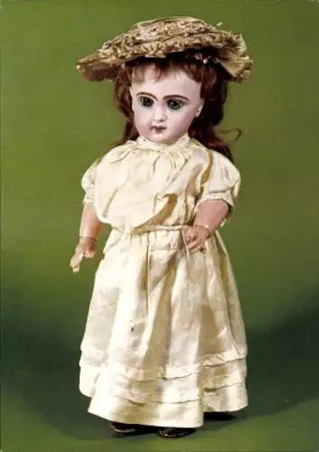Ak Hessisches Puppenmuseum, Puppe Suzanne