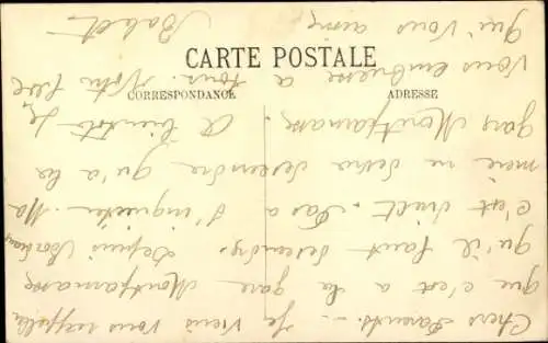 Ak Paris I Louvre, Boulevard du Palais, Justizpalast, Eingang