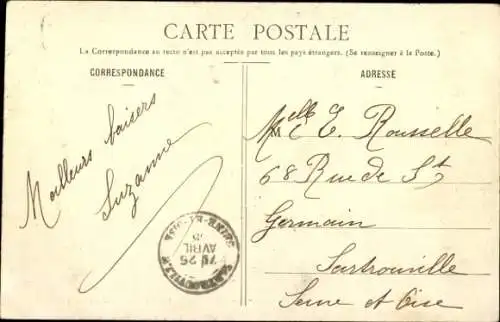 Ak Paris XVI, Bois de Boulogne, La Grille d'Entree, Cote d'Auteuil