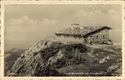 Ak Oberösterreich, Christofferushütte am Feuerkogel