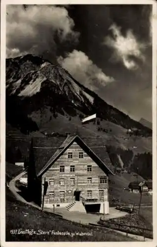 Ak Fontanella Vorarlberg, Gasthof zum Stern, großes Walsertal