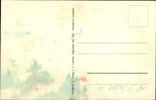 Ak Tegernsee in Oberbayern, Alte Post