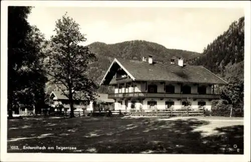 Ak Enterrottach Rottach Egern in Oberbayern, Tegernsee, Gebäude