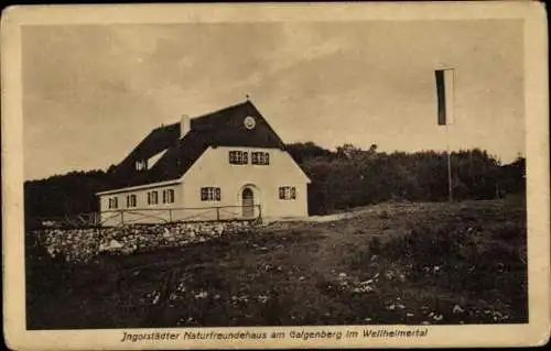 Ak Galgenberg Hildesheim in Niedersachsen, Ingolstädter Naturfreundehaus