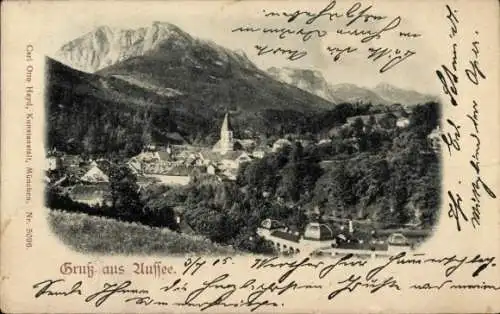 Ak Bad Aussee Steiermark, Gesamtansicht