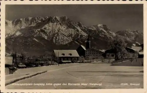 Ak Leogang in Salzburg, Wintersportplatz, das Steinerne Meer