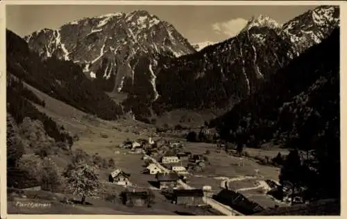 Ak Partenen Gaschurn in Vorarlberg, Panorama