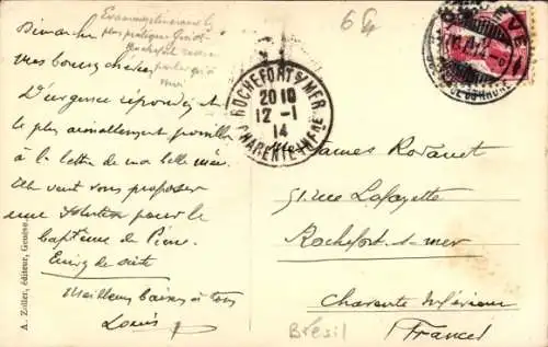 Ak Brasilien, Culture d'abacaxis, Ananas