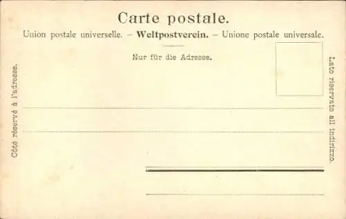 Ak Pontresina Kanton Graubünden Schweiz, Totale mit Roseggletscher