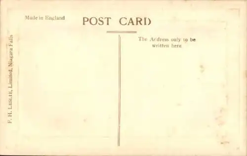 Präge Passepartout Ak New York, American Falls of Niagara and lec Mountain
