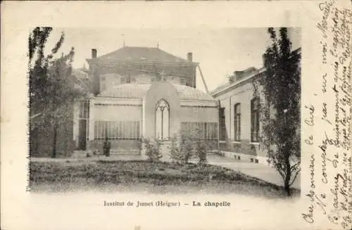 Ak Jumet Charleroi Wallonien Hennegau, Institut, Kapelle