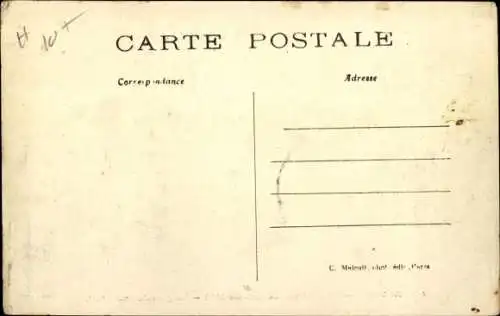 Ak Alfort Val de Marne, Inondations de janvier 1910, La Grande Rue, Kutschen