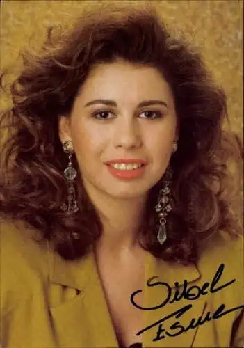 Ak Schauspielerin Sibel Esme, Portrait, Autogramm, WDR