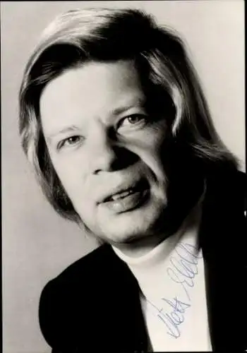 Ak Schauspieler Dieter Ehlert, Portrait, Autogramm