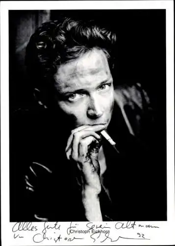 Ak Schauspieler Christoph Eichhorn, Portrait, Autogramm