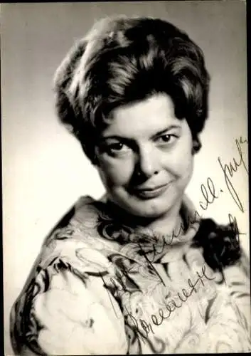 Ak Schauspielerin Rosemarie Eick, Portrait, Autogramm