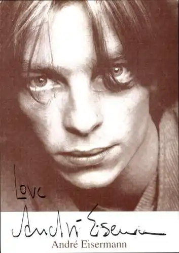 Ak Schauspieler Andre Eisermann, Portrait, Autogramm