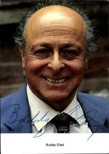 Ak Schauspieler Buddy Elias, Portrait, Autogramm