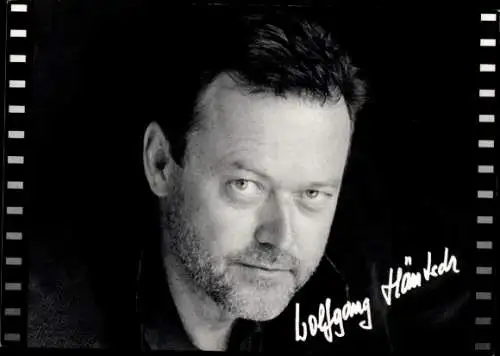 Ak Schauspieler Wolfgang Häntsch, Portrait, Autogramm