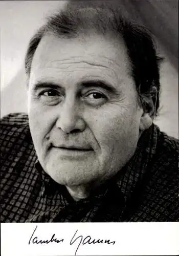 Ak Schauspieler Lambert Hamel, Portrait, Autogramm