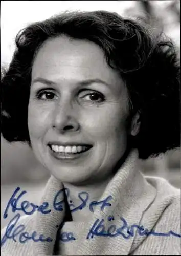 Ak Schauspielerin Monika Häckermann, Portrait, Autogramm