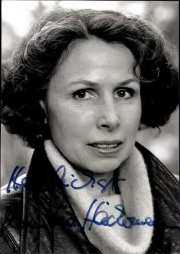 Ak Schauspielerin Monika Häckermann, Portrait, Autogramm