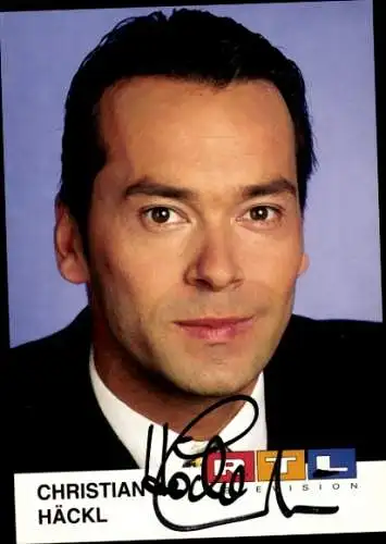 Ak Schauspieler Christian Häckl, Portrait, Autogramm