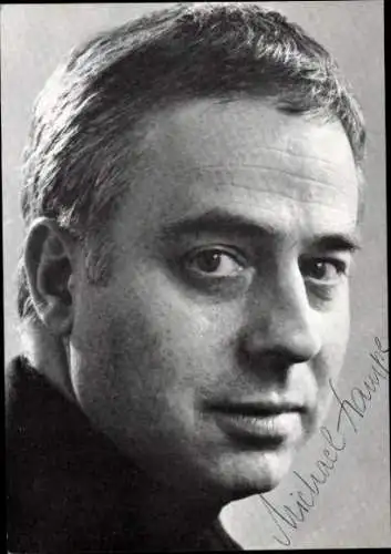 Ak Schauspieler Michael Hampe, Portrait, Autogramm