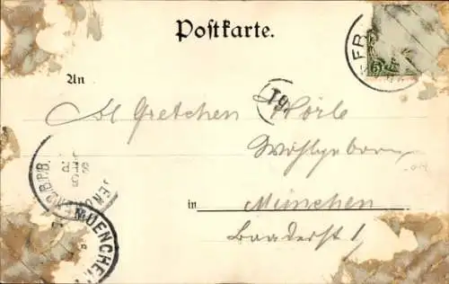 Ak Freising in Oberbayern, Gesamtansicht