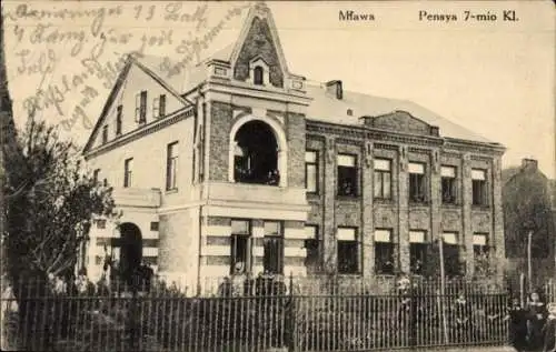 Ak Mława Mlawa Mielau Polen, Siebenklassenrente