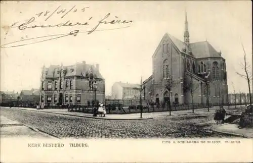 Ak Tilburg Nordbrabant Niederlande, Kerk Besterd