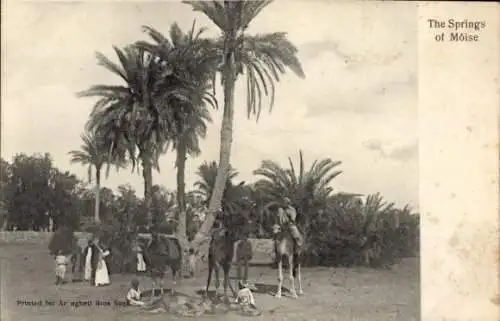 Ak Ägypten, Mosesbrunnen