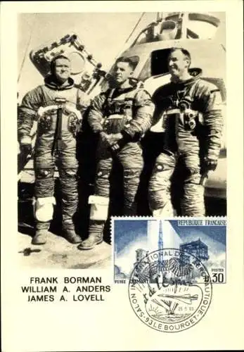 Ak Kosmonauten, Frank Borman, William A. Anders, James A. Lovell