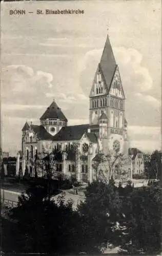 Ak Bonn am Rhein, St. Elisabethkirche
