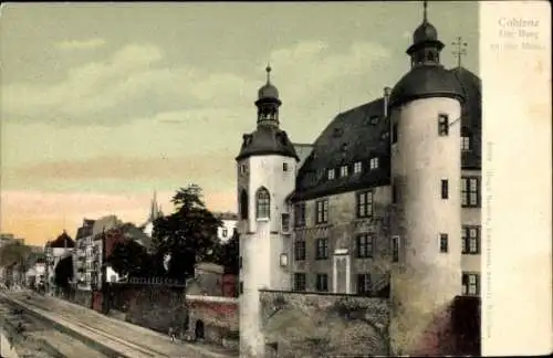 Ak Koblenz in Rheinland Pfalz, Alte Burg