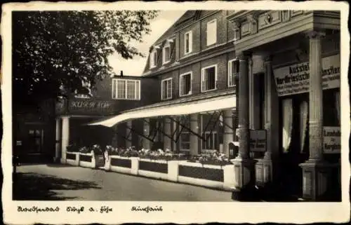 Ak Wyk auf Föhr Nordfriesland, Kurhaus, Terrasse