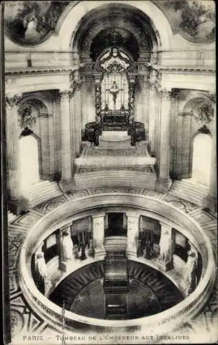 Ak Paris VII, Les Invalides, Tombeau de l'Empereur aux Invalides