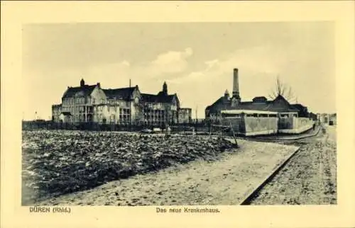 Ak Düren in Nordrhein Westfalen, Neues Krankenhaus