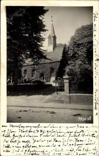 Ak Horst in Holstein, Kirche