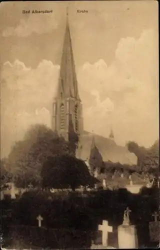 Ak Albersdorf in Dithmarschen, Kirche