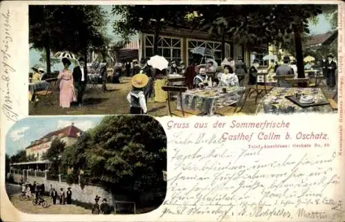 Ak Collm Wermsdorf in Sachsen, Gasthof Collm