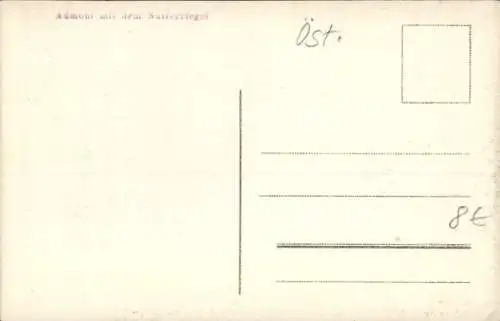 Ak Admont Steiermark, Gesamtansicht, Natterriegel