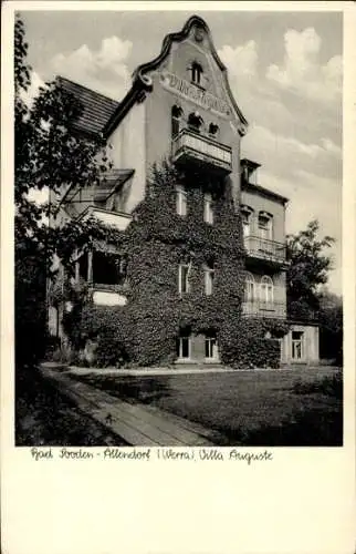 Ak Bad Sooden Allendorf an der Werra Hessen, Villa Auguste