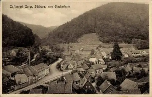 Ak Zorge Walkenried im Harz, Blick vom Glockenturm