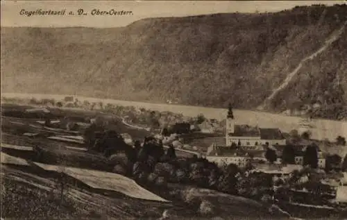 Ak Engelhartszell an der Donau Oberösterreich, Gesamtansicht