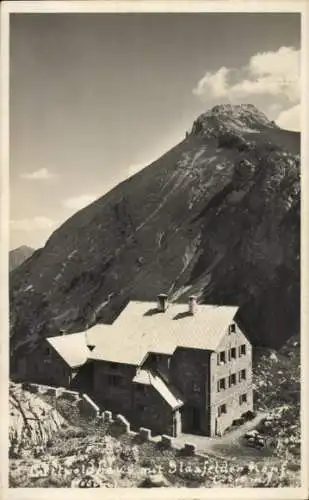 Ak Bad Hindelang im Oberallgäu, Luitpoldhaus am Hochvogel mit Glasfelderkopf